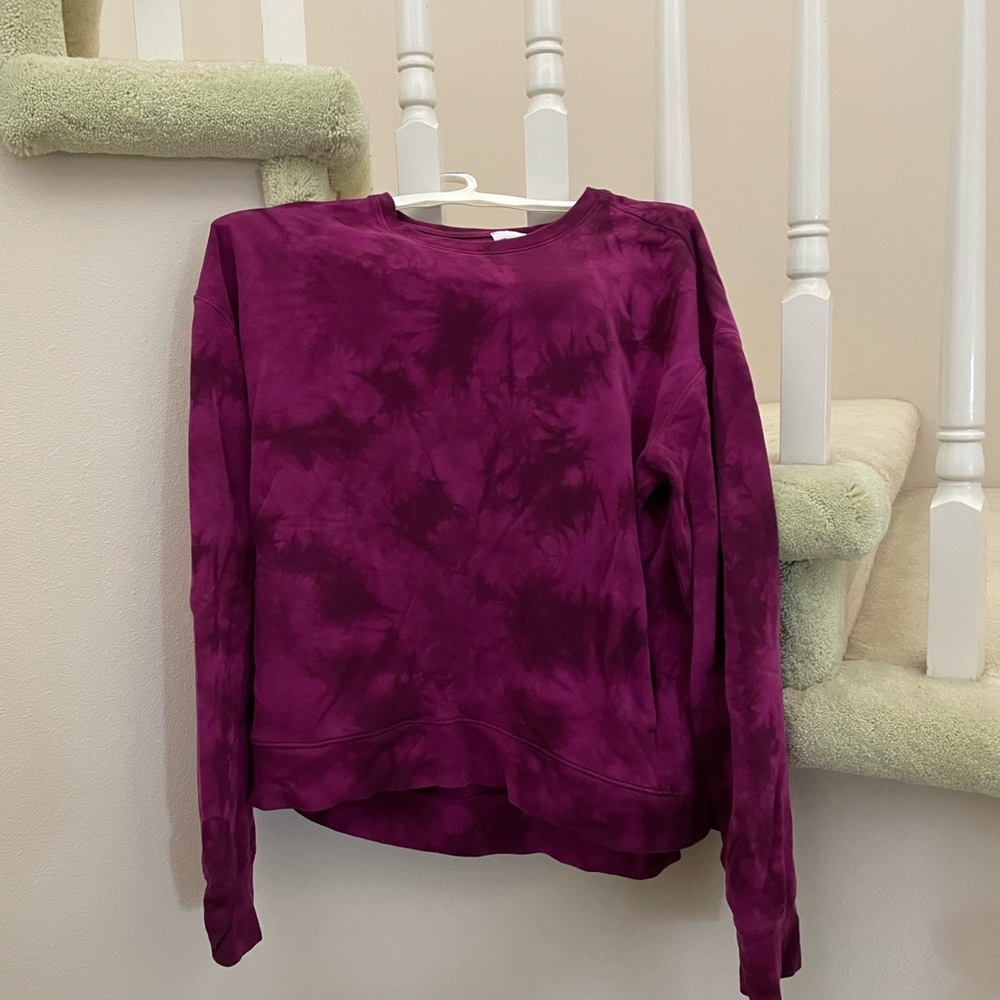 All In Motion tie dye print sweater -Medium